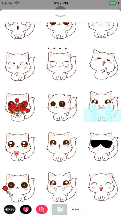 Funny Kitty Animated Stickers