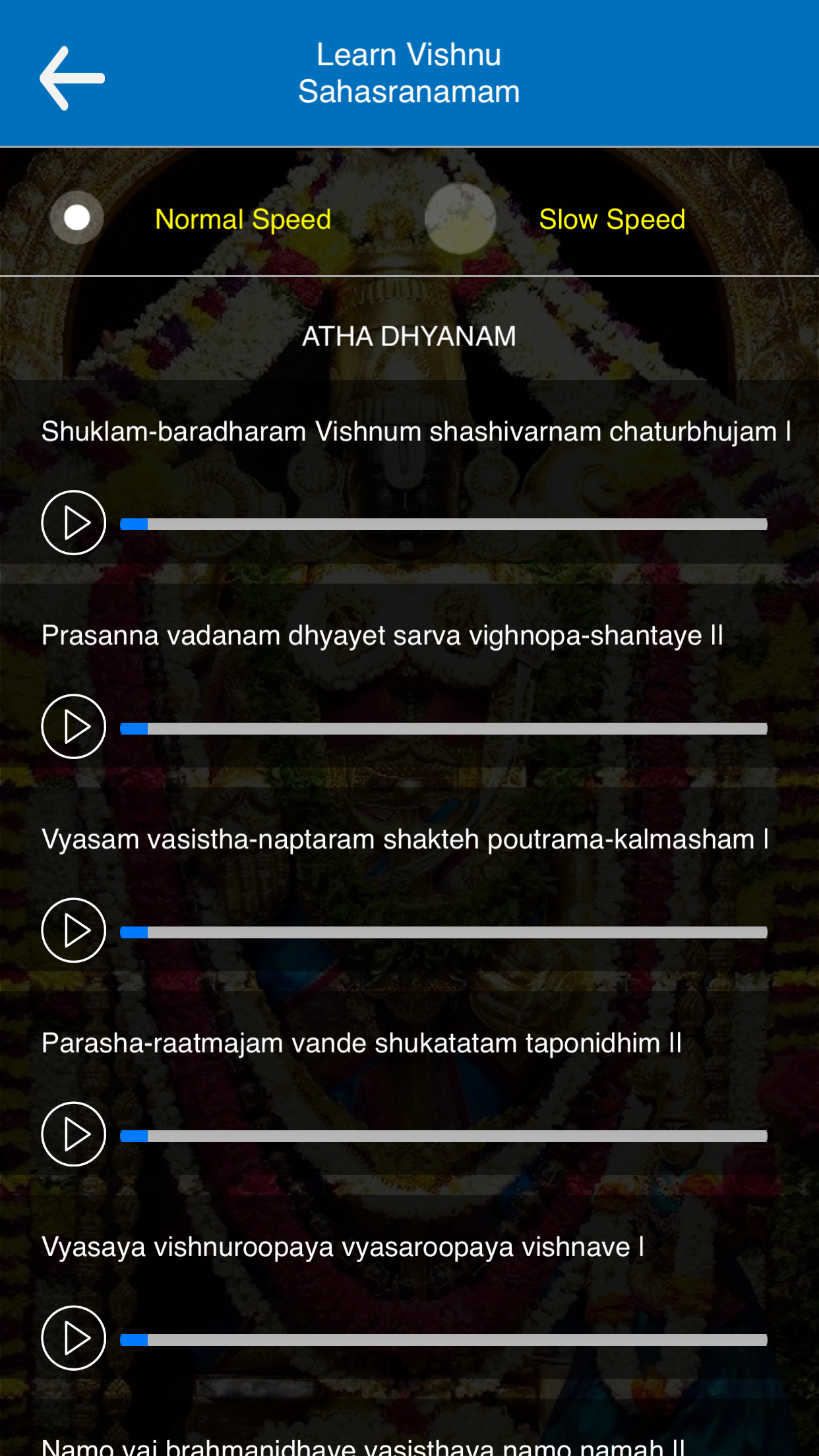Learn Vishnu Sahasranamam