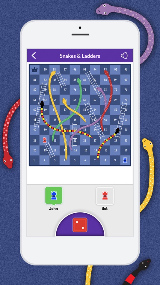 #5. Snakes & Ladders -A Board Game (iOS) 由: Rohit Iyer