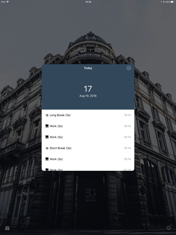 Just Focus - Focus Timer iPad screenshot 4 - Productivity app