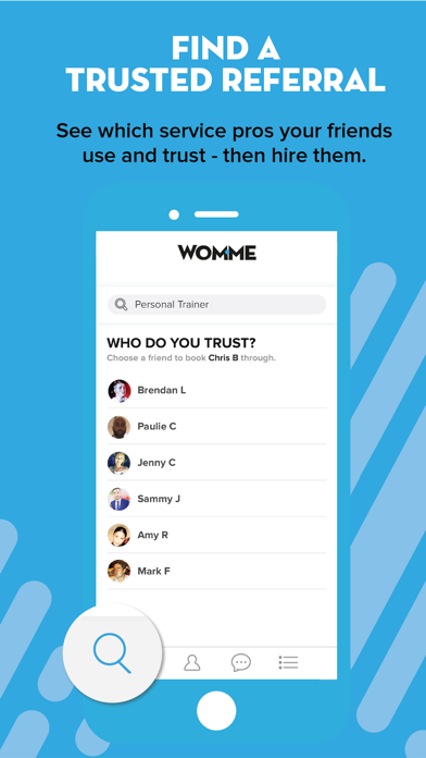 Womme iPhone screenshot 4 - Lifestyle app