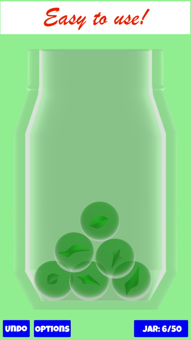 Marbles in a Jar iPhone screenshot