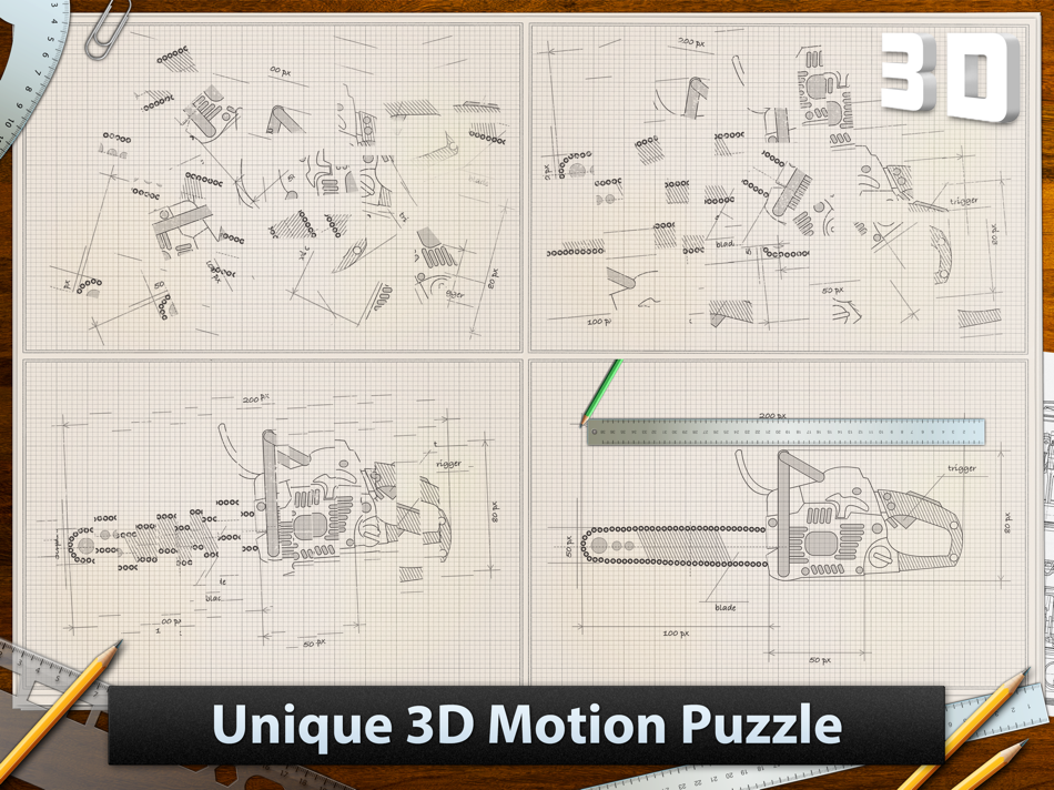 #3. Blueprint 3D HD (iOS) 来自: FDG Entertainment GmbH & Co.KG