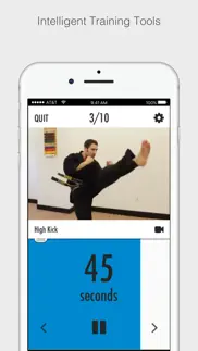 karate training program iphone screenshot 1