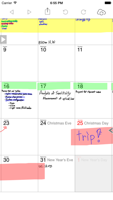 Screenshot #1 pour PolyCalendar