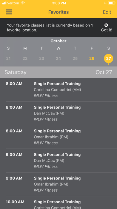 INLIV Fitness screenshot 3