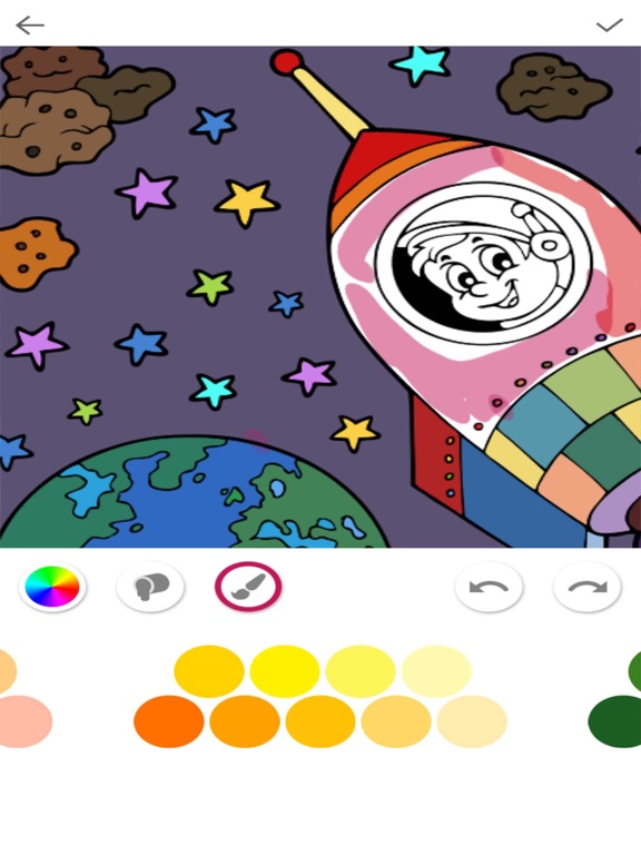 Coloring book & Paint iPad screenshot