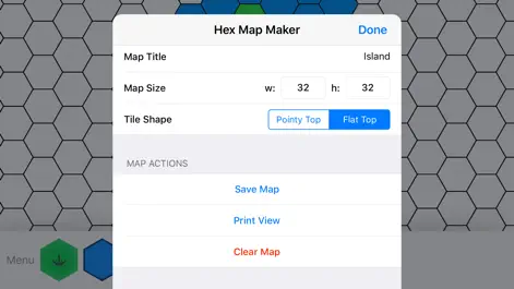 Hex Map Maker - Games App | MWM