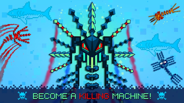 Pixel Sword Fish io screenshot-1