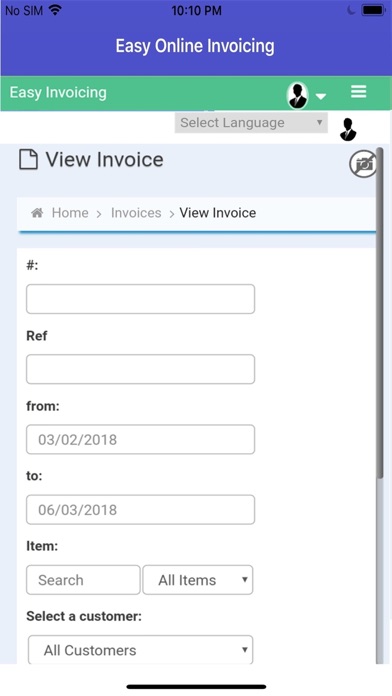 How to cancel & delete Easy Online Invoicing from iphone & ipad 3