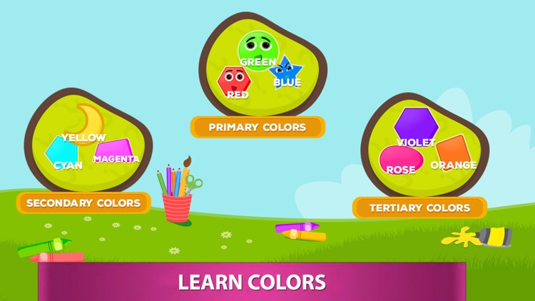 Learn Colors & Shapes Game