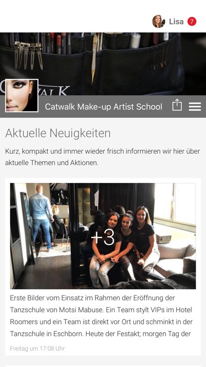 Catwalk Make-up-Artist-Schule
