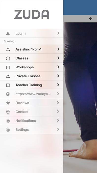 Zuda Yoga Roseville screenshot 2