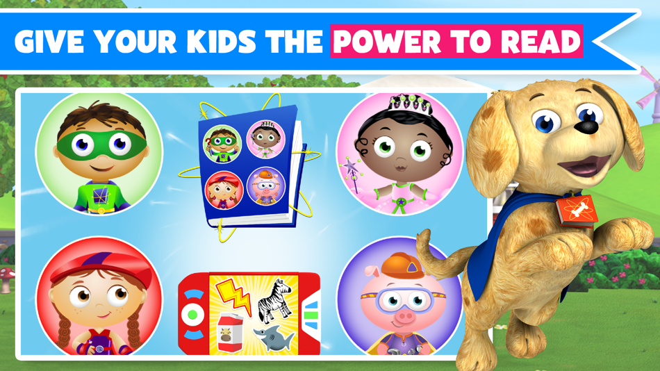 #5. Super Why! Power to Read (iOS) Podle: PBS KIDS