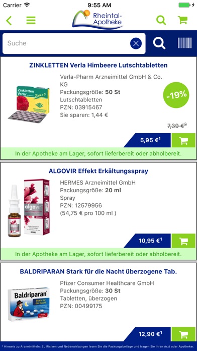 Rheintal Apotheke Mainz screenshot 4