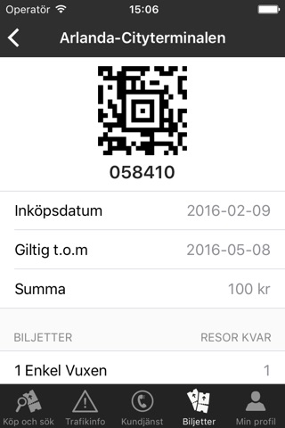 Flygbussarna screenshot 4