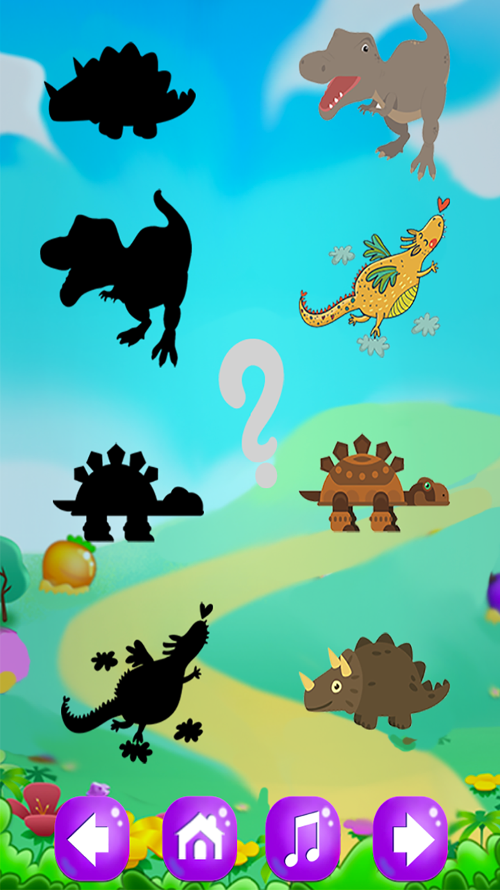 恐龙拼图:儿童游戏-宝宝益智游戏 screenshot 4