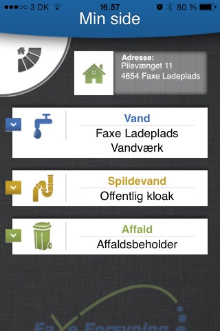 Tønder Forsyning screenshot 2