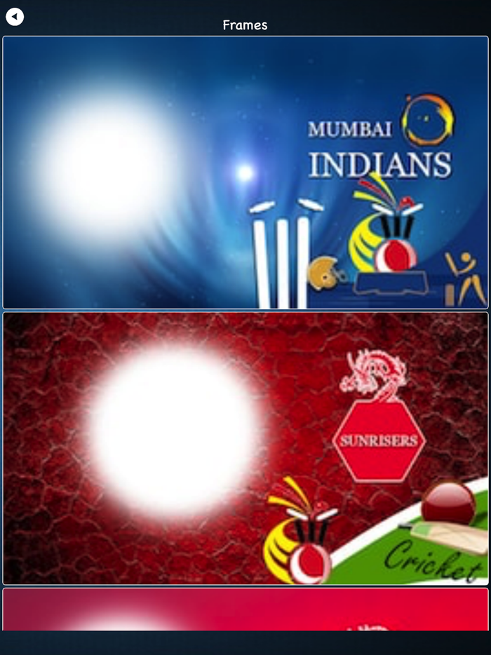 IPL Photo Frame 2018
