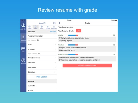 Resume Builder with PDF maker screenshot 4