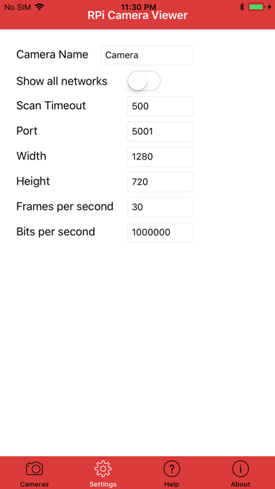 Screenshot #3 pour RPi Camera Viewer