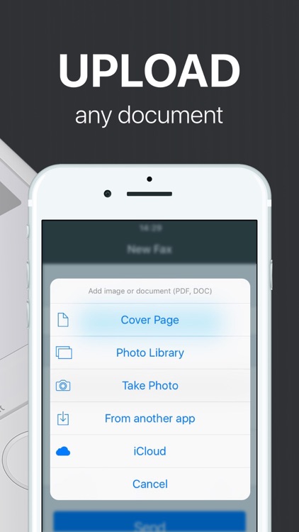 FAX from iPhone - send fax