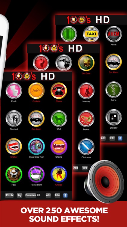 +100 Buttons and Sound Effects