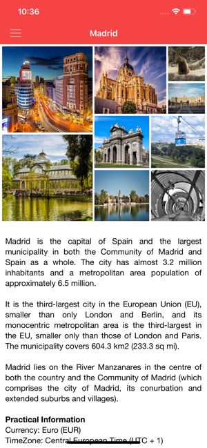 Madrid Offline City Guide