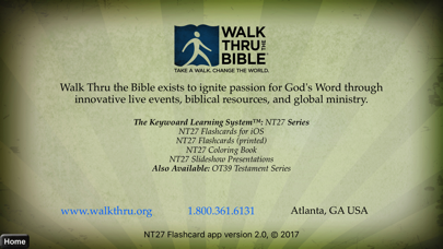 NT27 New Testament Flashcards Screenshot