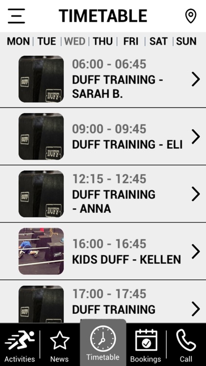 Duff Training
