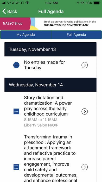 How to cancel & delete NAEYC 2018 Annual Conference from iphone & ipad 3