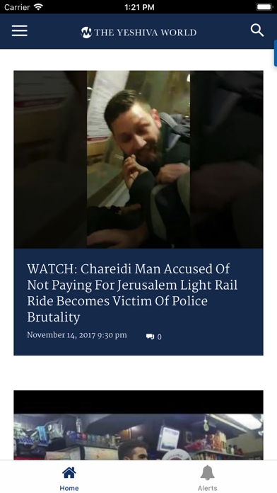 Screenshot #1 pour The Yeshiva World News