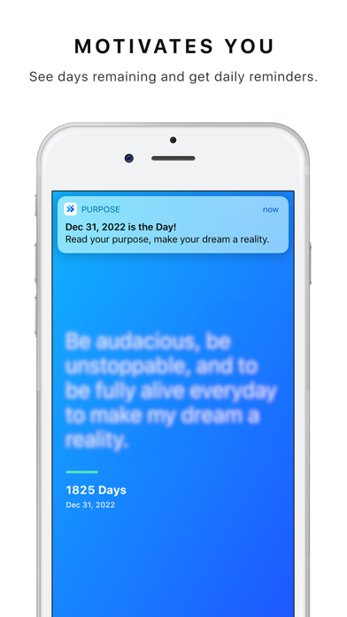 Screenshot #3 pour Purpose - Life Goals & Success