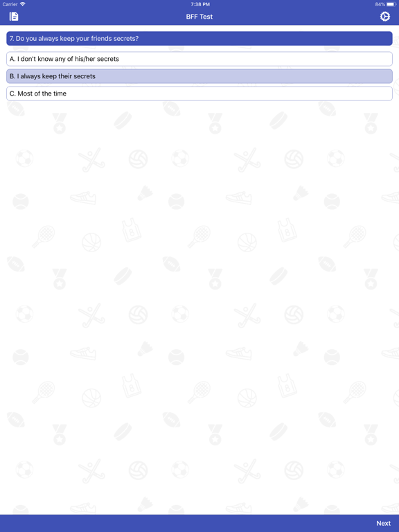 Screenshot #6 pour BFF Test - Friend Quiz