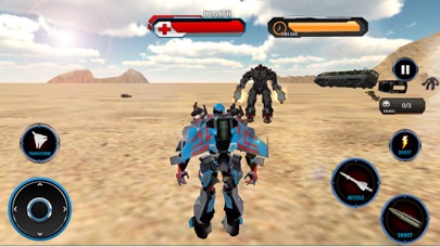 Prime Mech Robot Air War screenshot 4