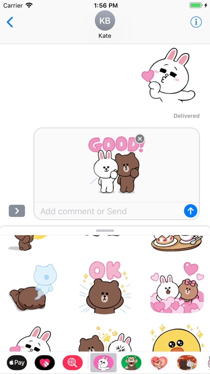 Molly Cute Stickers Emojis App