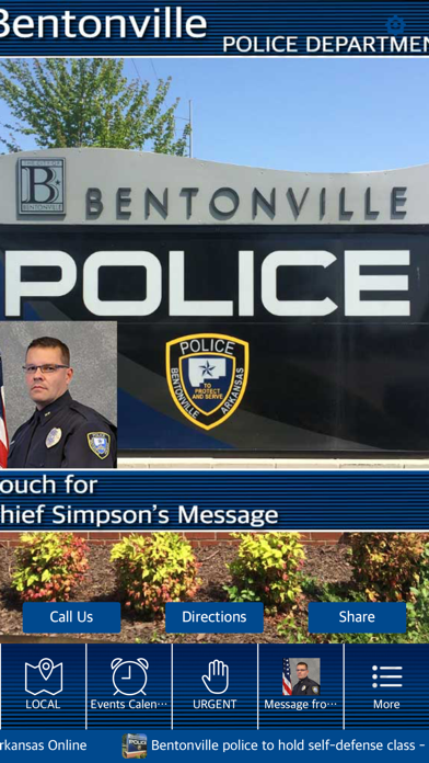 Screenshot #1 pour Bentonville Police Department