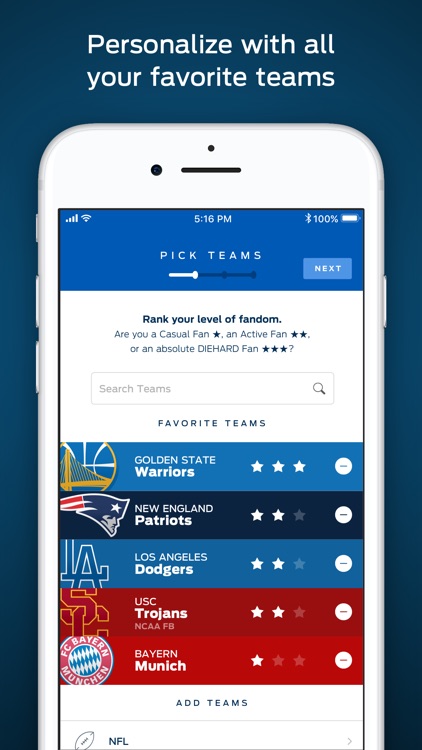 FOX Sports: Streaming & Scores screenshot-4