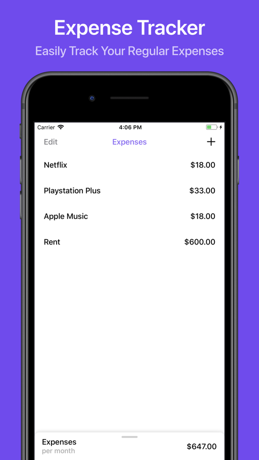 Expense Tracker - 1.1.1 - (iOS)