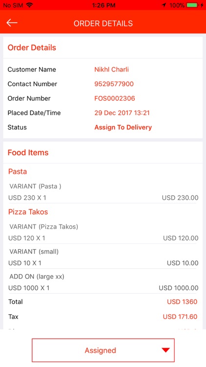 LS Delivery of Food Order screenshot-3