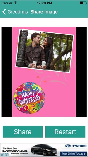 Anniversary Wishes Card Maker(圖5)-速報App