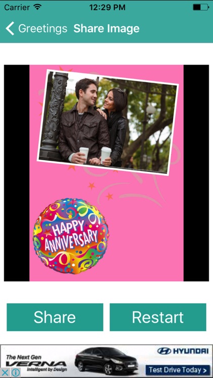 Anniversary Wishes Card Maker screenshot-4