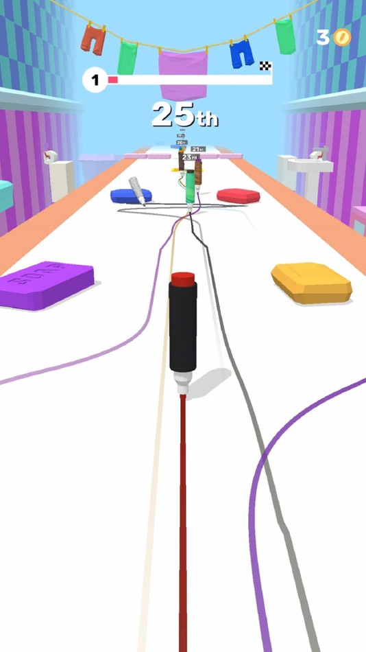 #1. Pen Run (iOS) 由: Ketchapp
