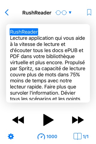 Reading with RushReader screenshot 4