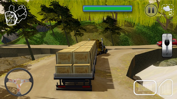 Cargo Trailer Transport Truck