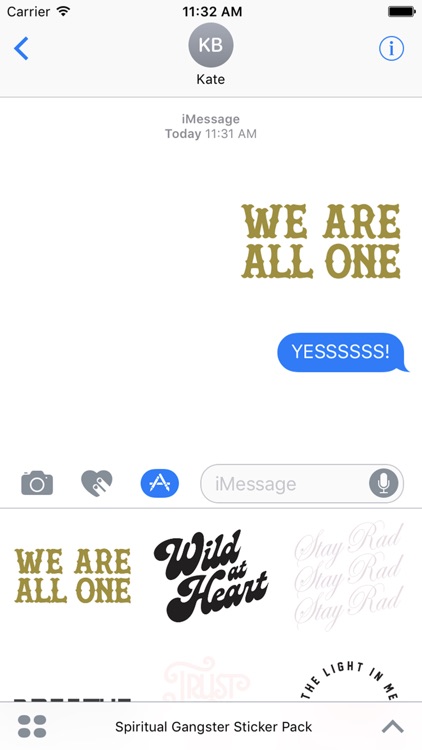 Spiritual Gangster Stickers