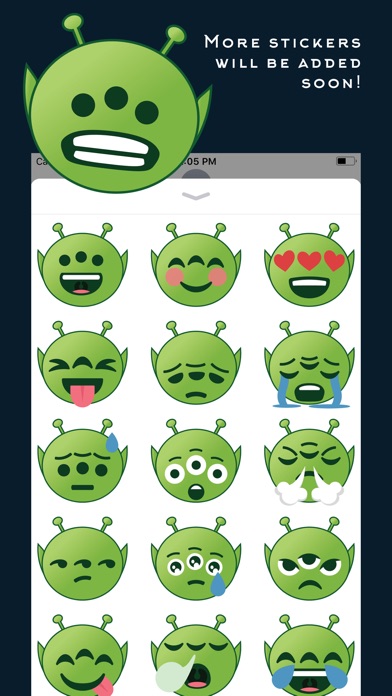 Aliens Emoji - Cute & Funny screenshot 2