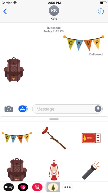 Camping Stickers