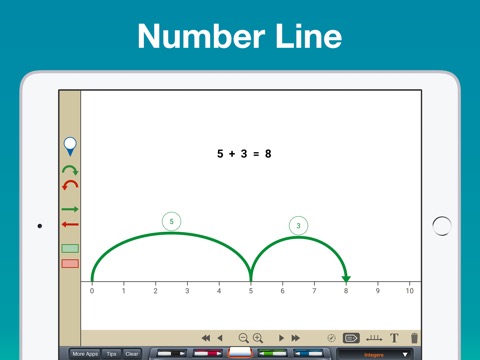 Number Line Manipulativeのおすすめ画像1