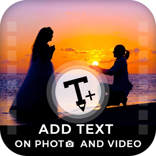 Write Text on Photo and Video icon